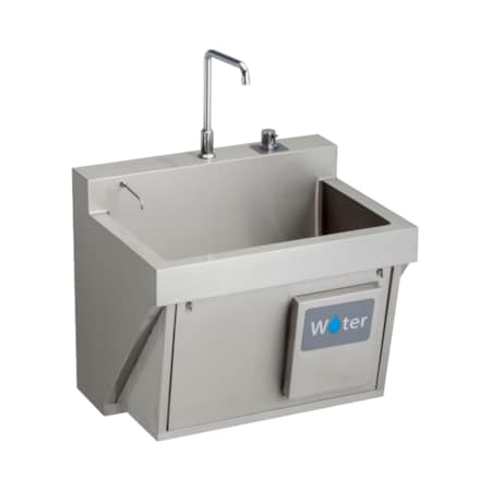 Elkay 23 in W x 30 in L x 38 in H, Stainless Steel EWSF13026KWC